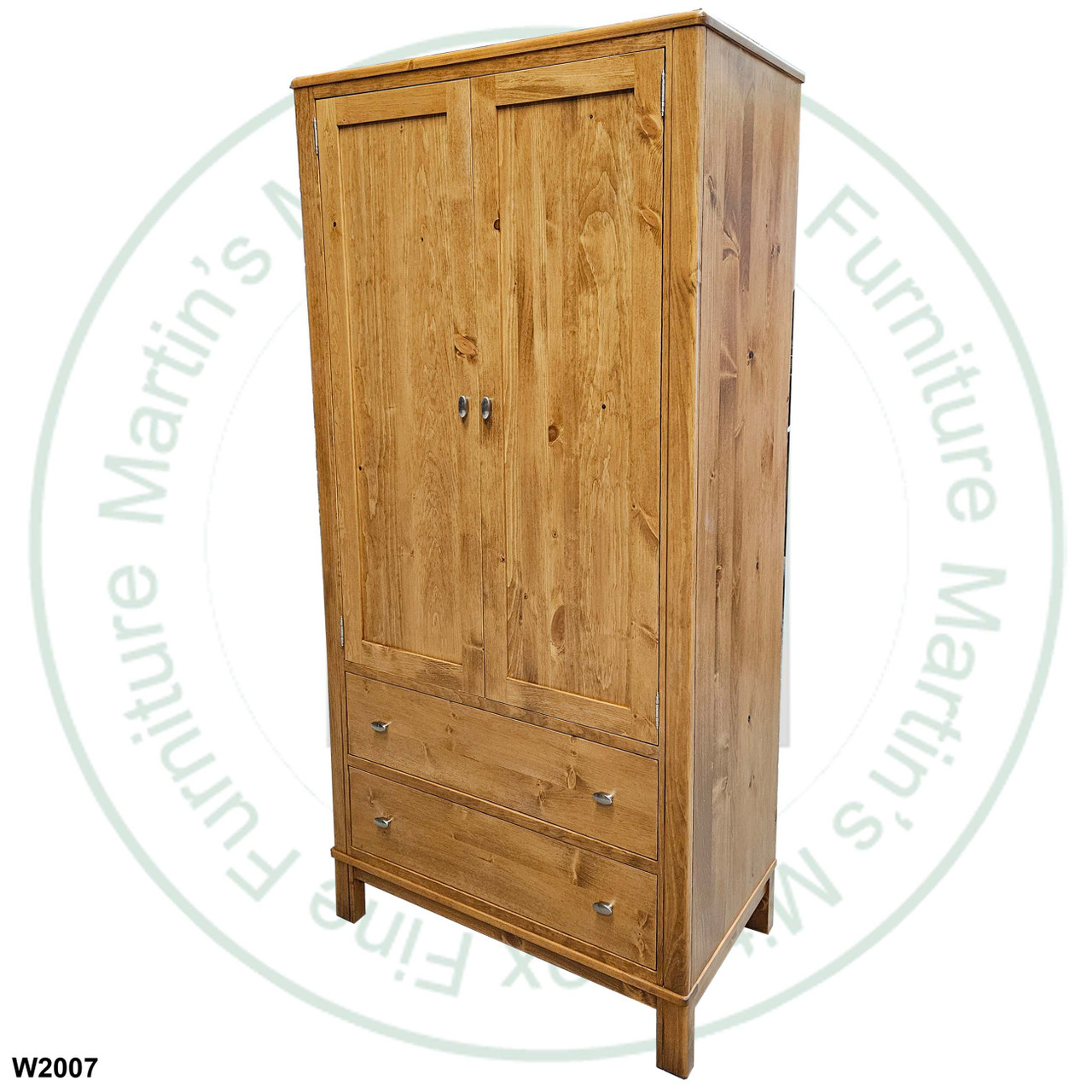 Wormy Maple Urbana Armoire 40''W x 73''H x 23''D