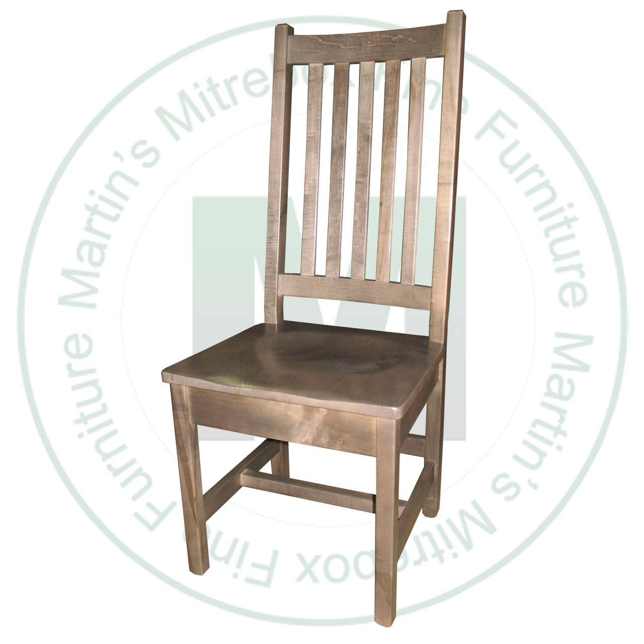 Pine Shaker Side Chair 17'' Deep x 43'' High x 18'' Wide