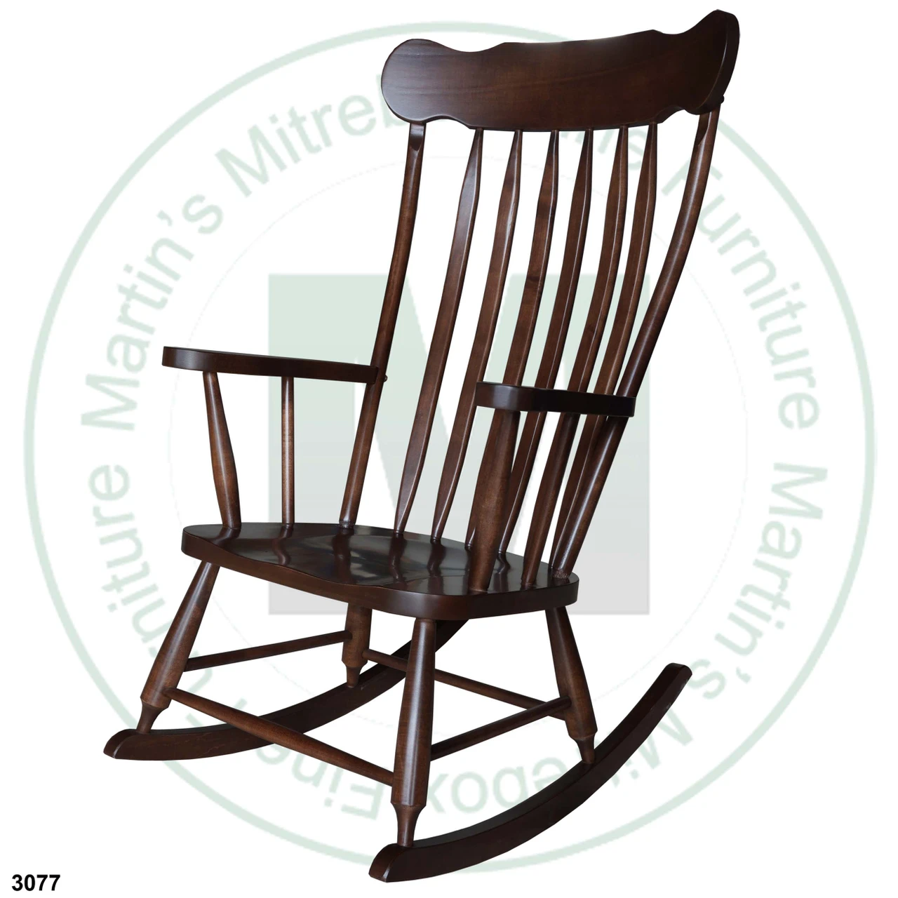 Oak Boston Rocker