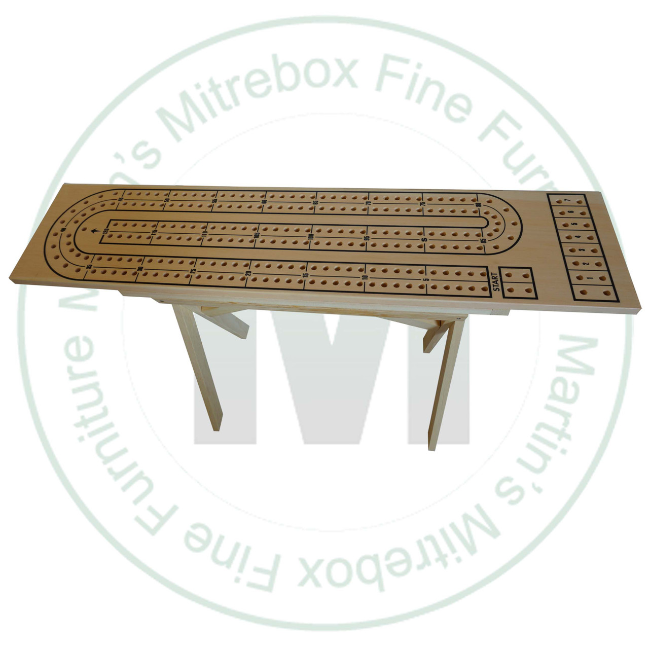 Cribbage Board With Legs