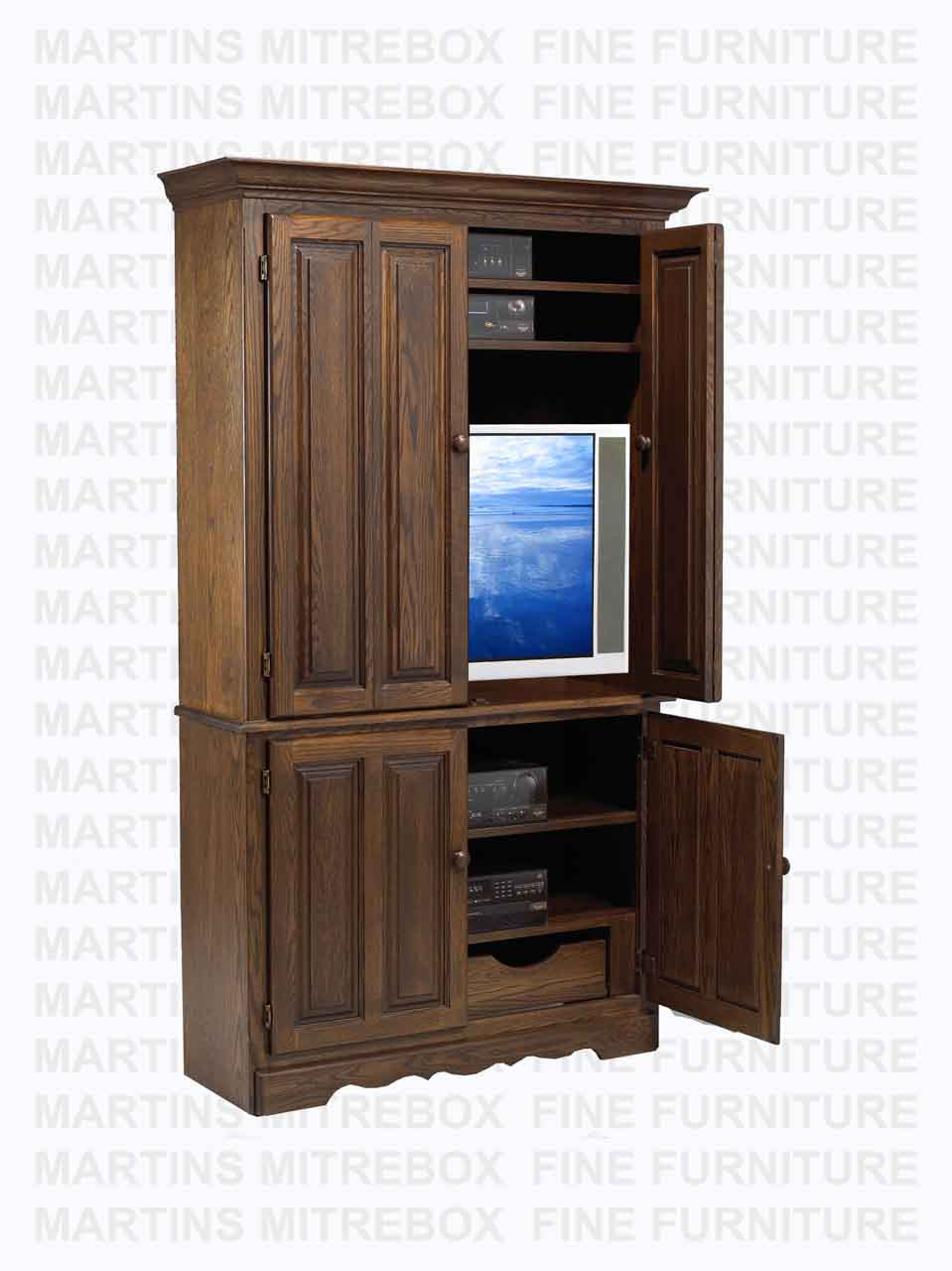 Maple Country Lane Corner Unit 76''H x 32'' Out Of Corner