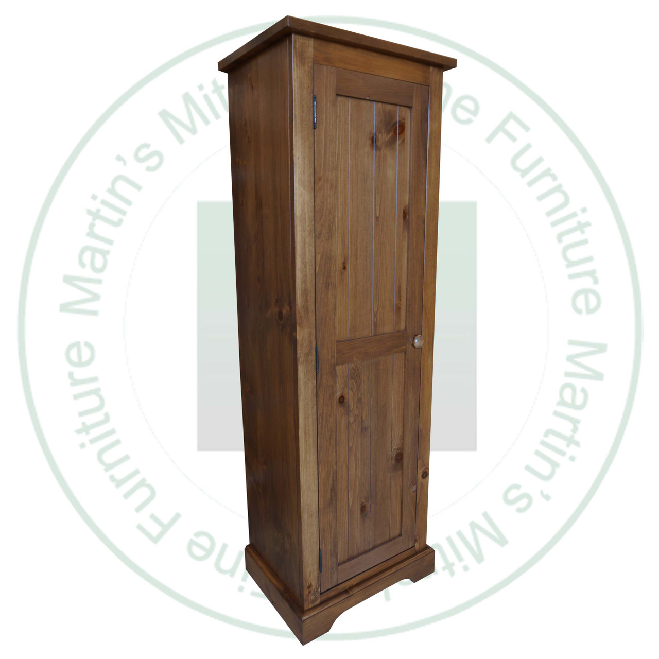 Oak Pilgrim Rustic Jam Cupboard 13.5''D x 60''H x 20''W