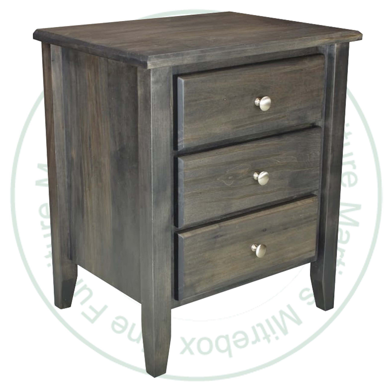 Wormy Maple Kennaway Nightstand 17''D x 22''W x 26''H