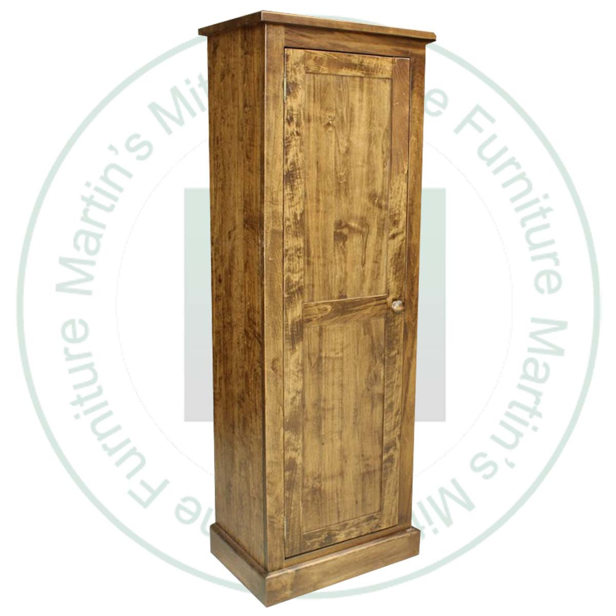 Wormy Maple Pilgrim 1 Door Jam Cupboard