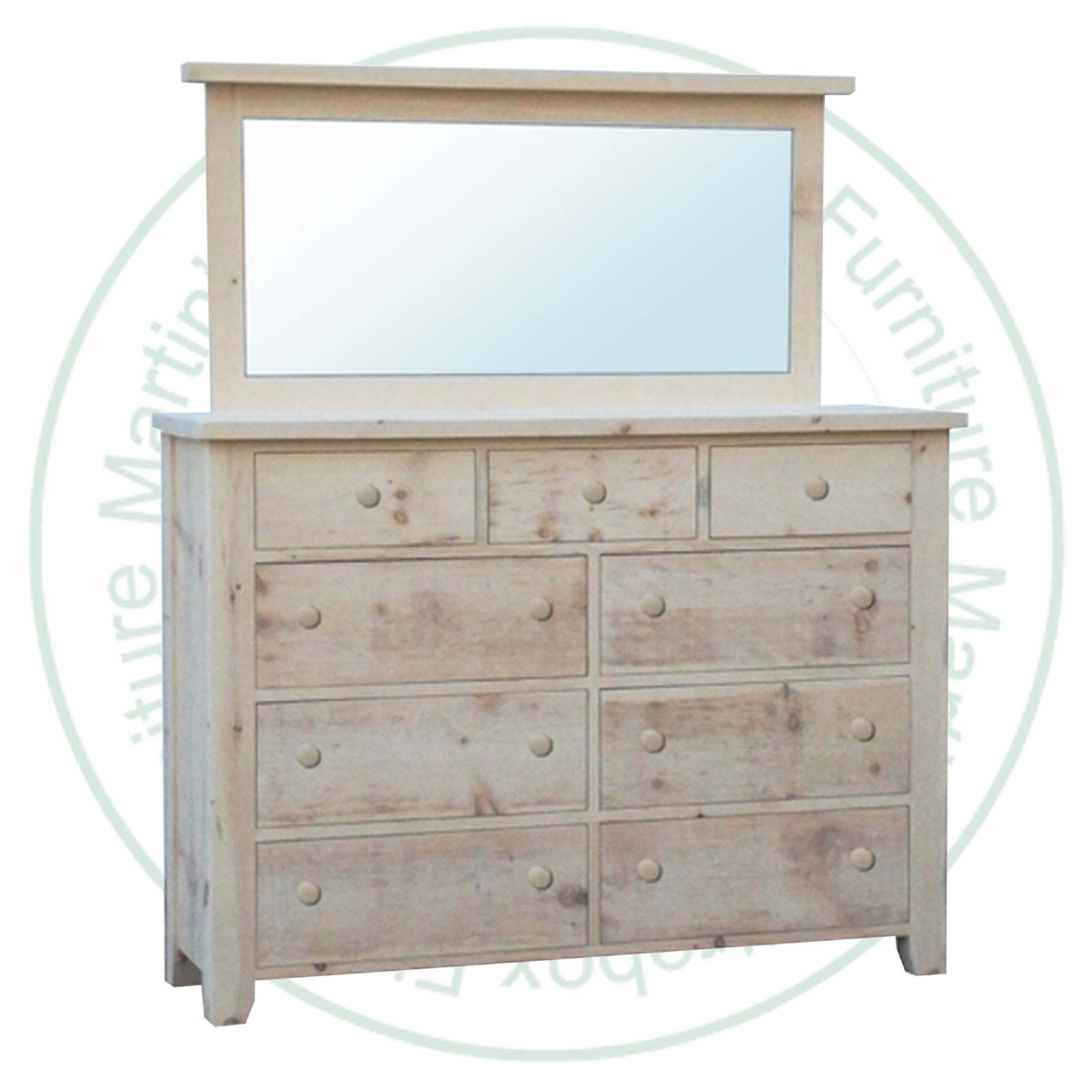 Maple Dakota Mule Chest Mirror