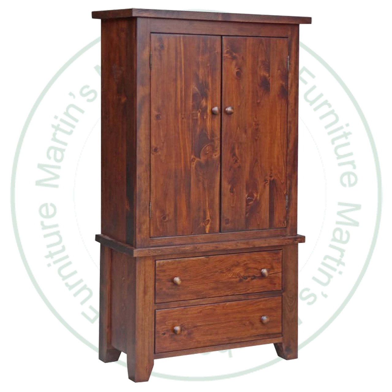 Wormy Maple Dakota Mini Armoire