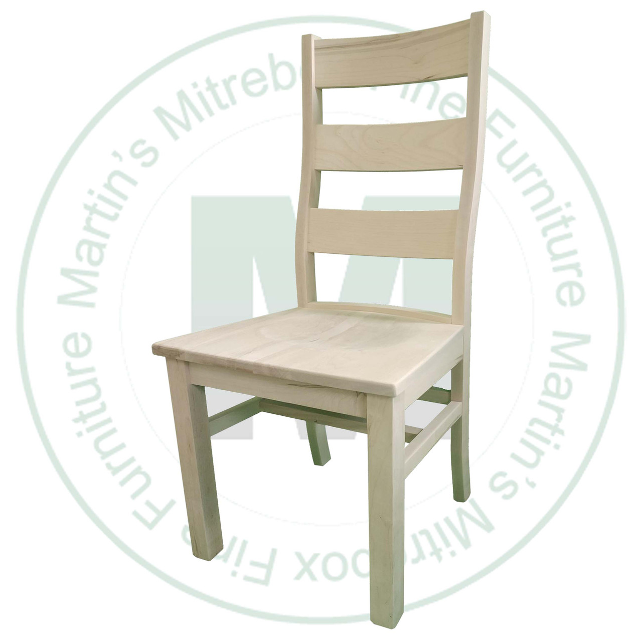 Maple Cornwall Side Chair Has Wood Seat