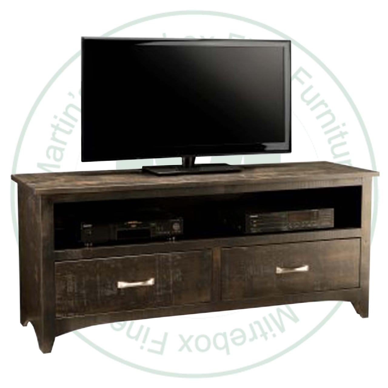 Wormy Maple Bancroft HDTV Cabinet 19''D x 60''W x 26''H