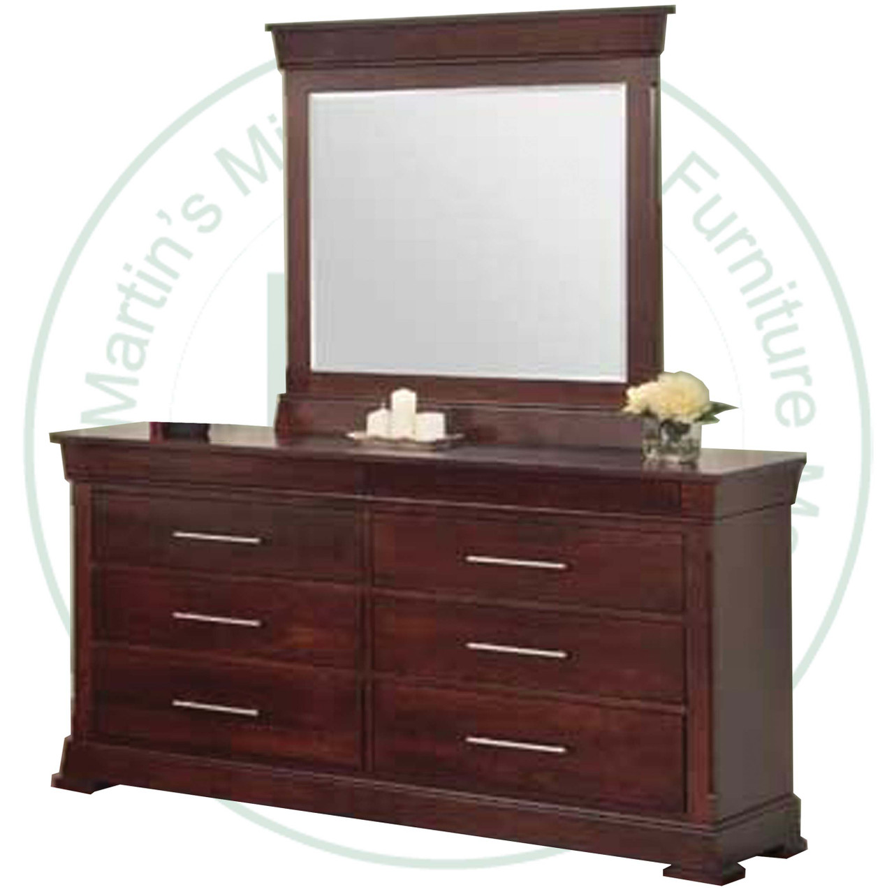 Wormy Maple Kensington Landscape Mirror