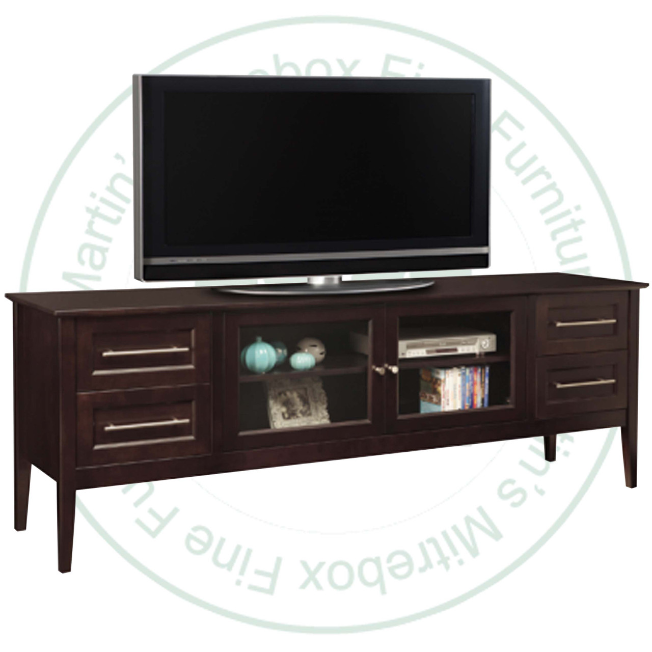 Wormy Maple Stockholm 84" HDTV Cabinet