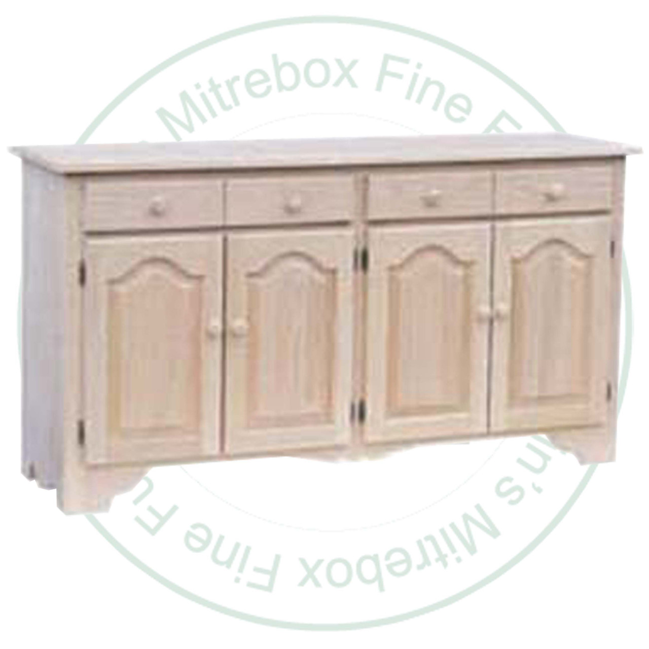 Maple Green Gables Sideboard 62''W x 34''H x 18''D