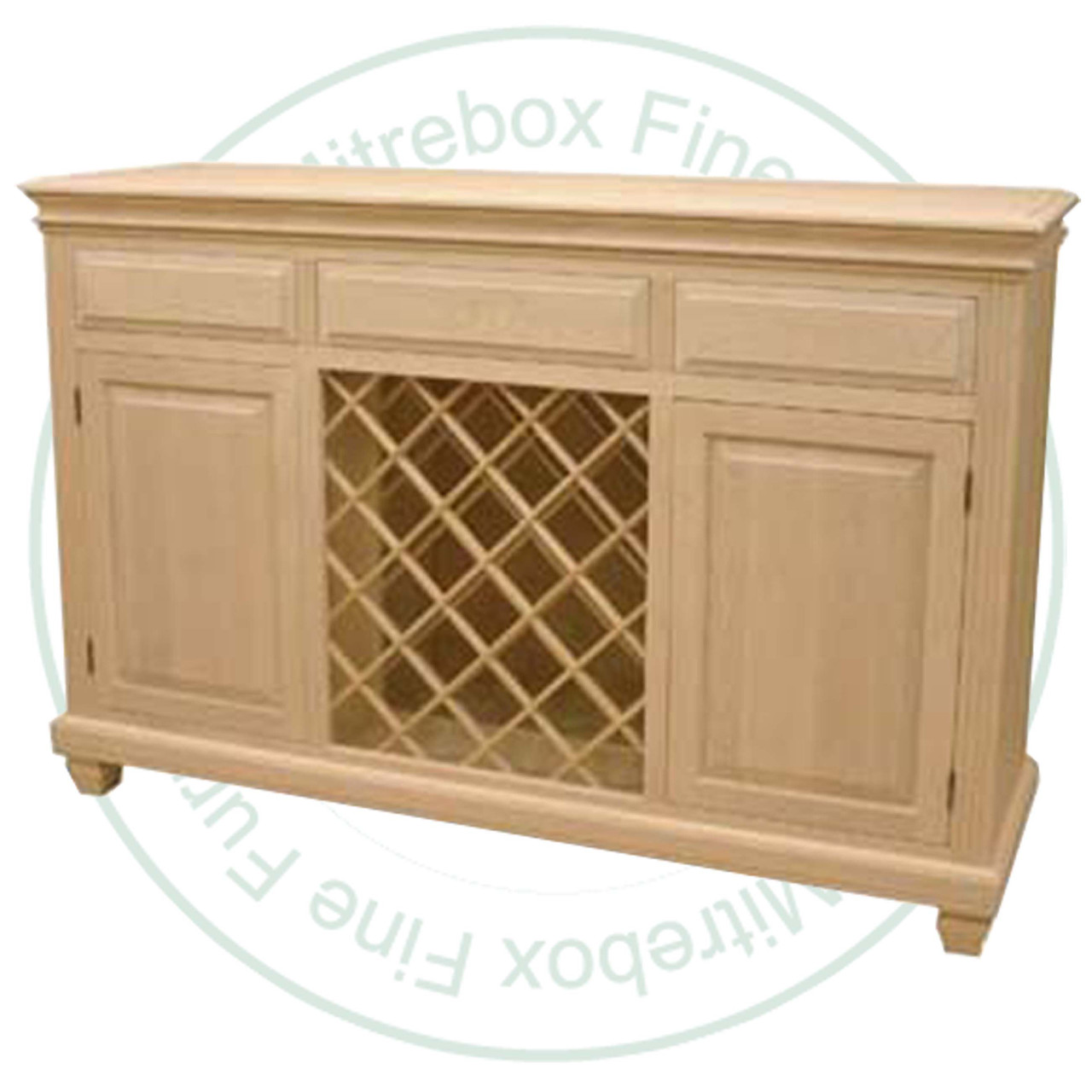 Maple Florentine Sideboard  72''W x 45''H x 18.5''D