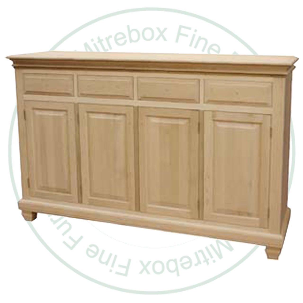 Pine Florentine Sideboard 70''W x 45''H x 18.5''D