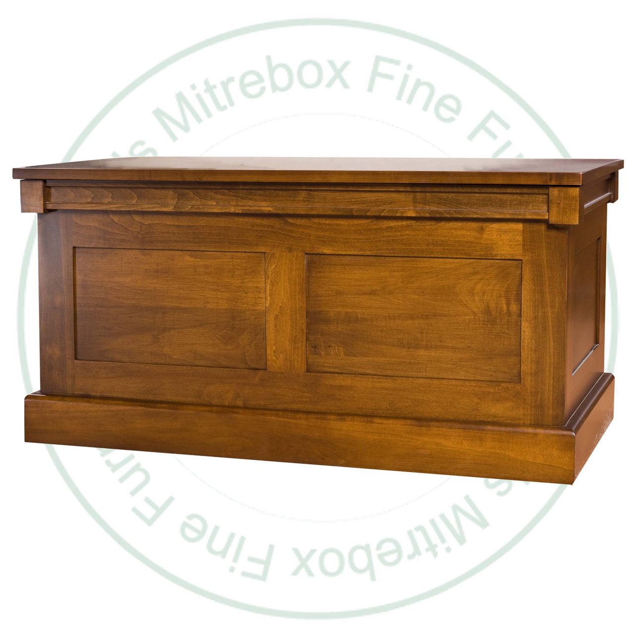 Wormy Maple Madrid Blanket Box