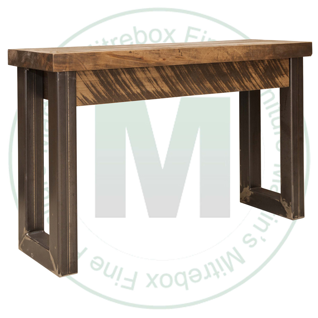 Wormy Maple T - L  Design Sofa Table 16'' Deep x 48'' Wide x 30'' High