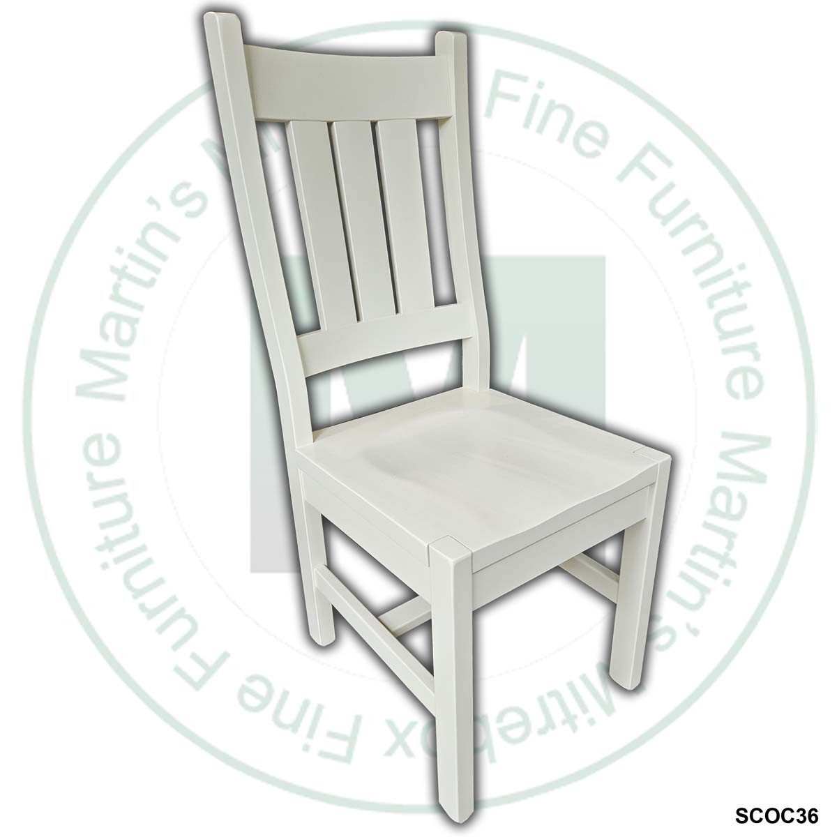 Oak Backwoods Side Chair 21'' Deep x 42'' High x 22'' Wide