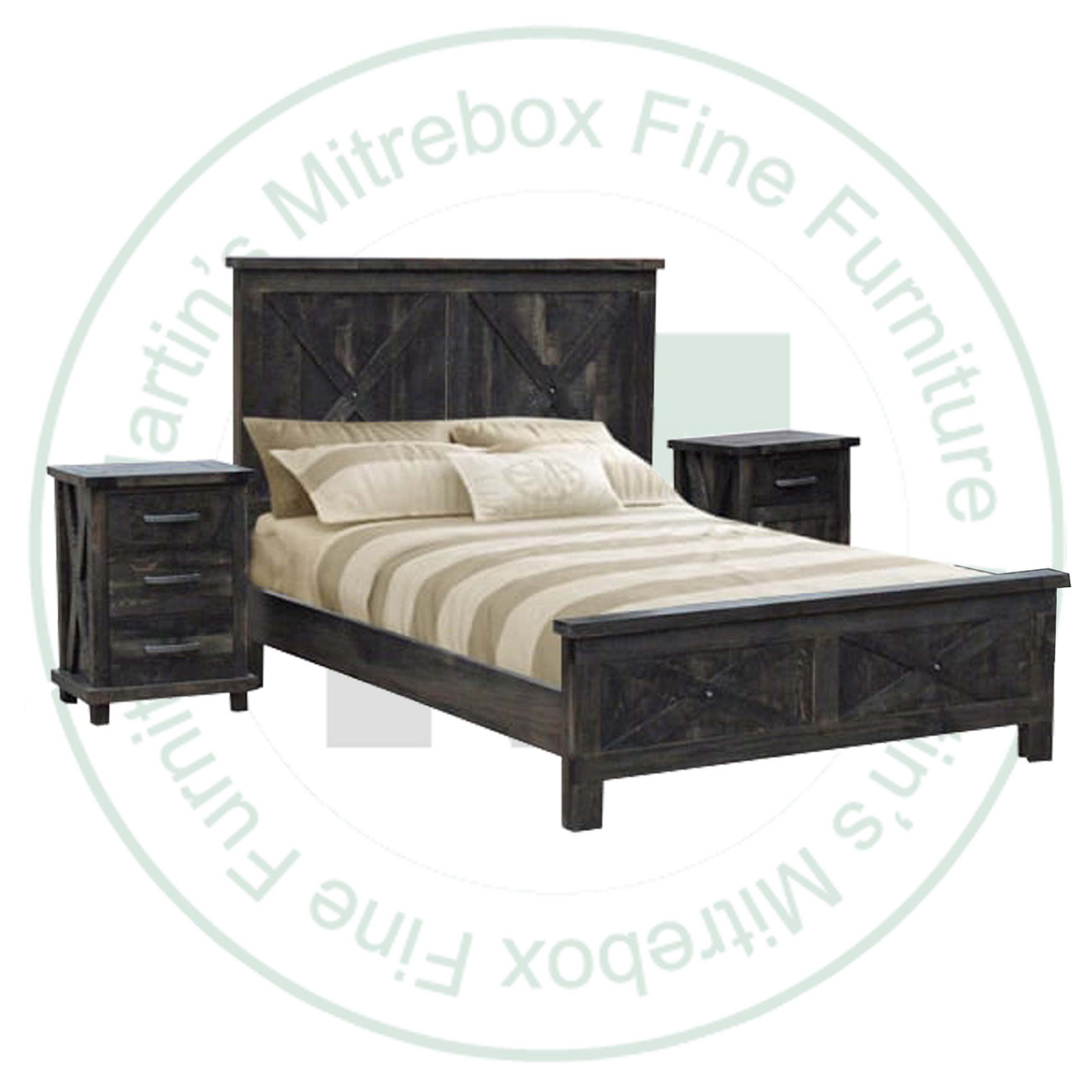 Maple Double Klondike Bed