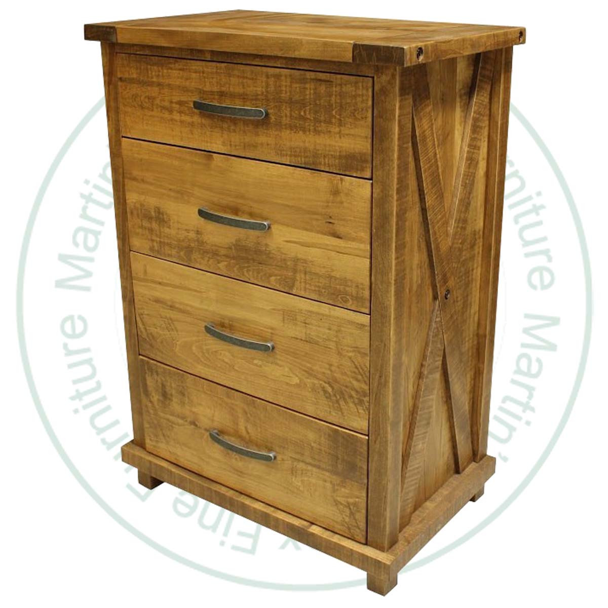 Pine Klondike 4 Drawer Chest