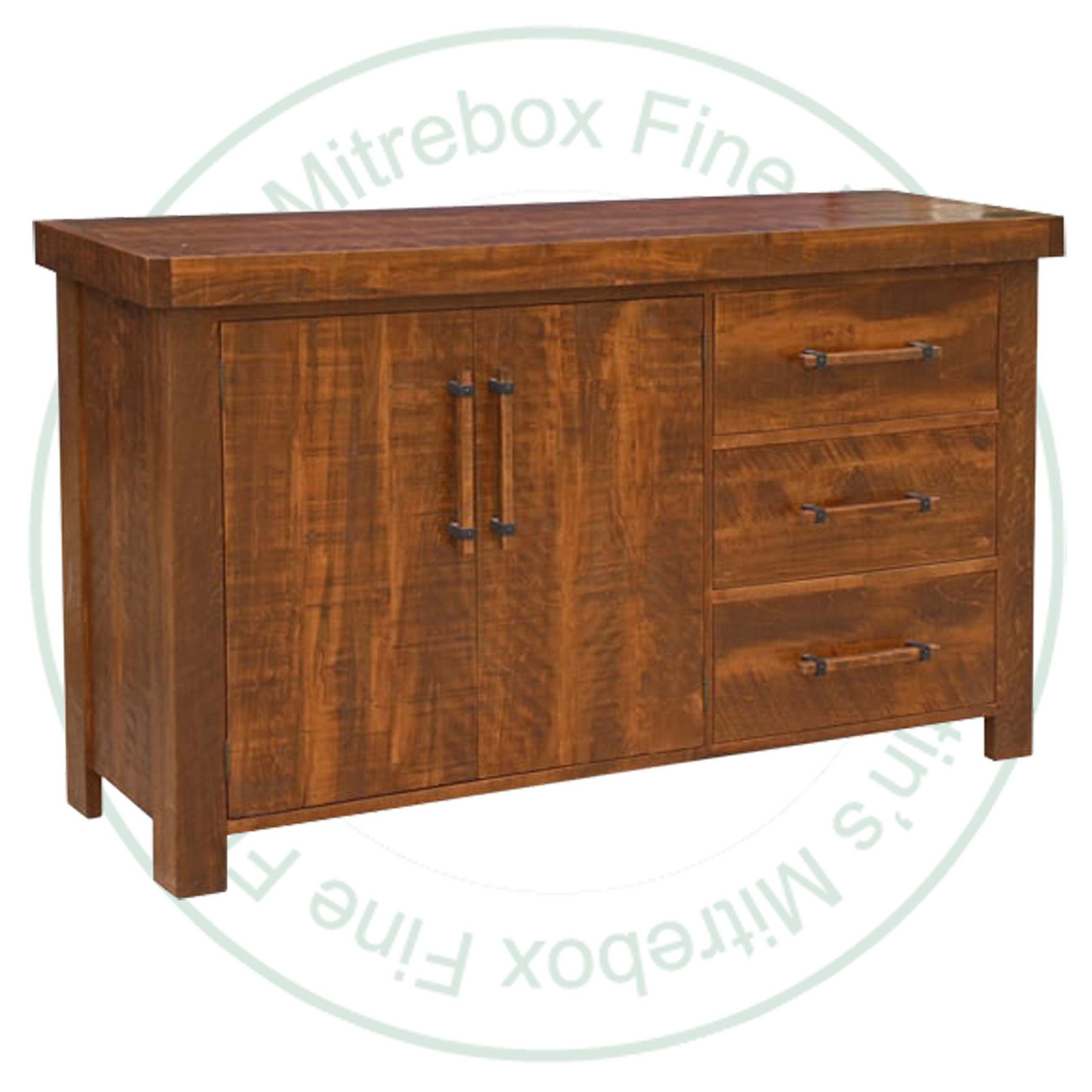 Pine Millwright Sideboard 19'' Deep x 72'' Wide x 42'' High