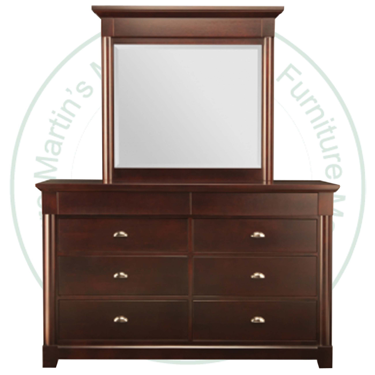 Maple Hudson Valley Double Dresser With 8 Drawers