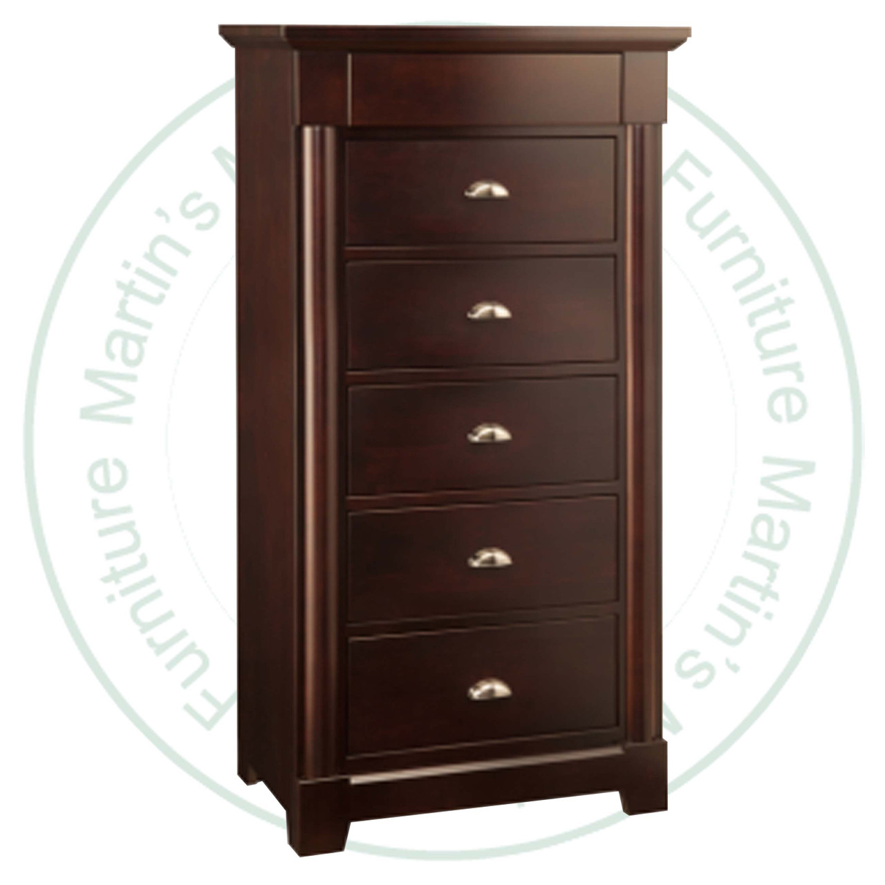 Wormy Maple Hudson Valley Lingerie Chest With 6 Drawers