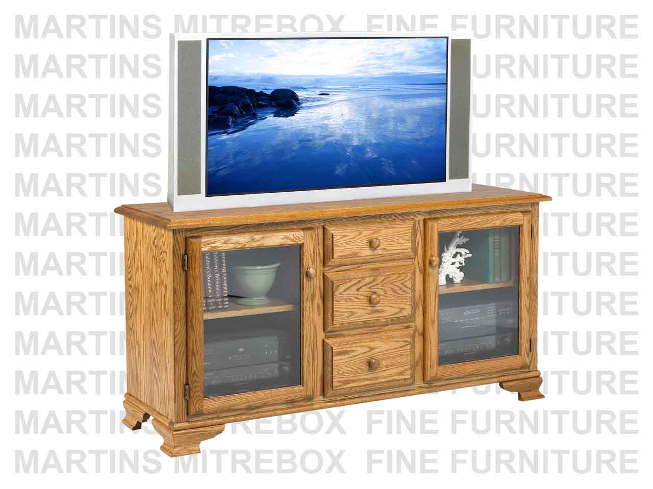 Wormy Maple Country Lane (Base Only) 60'' HDTV Entertainment Unit 19''D x 60''W x 31''H