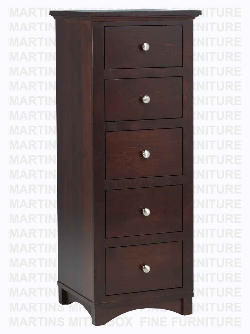 Wormy Maple Montana Lingerie Chest 18''D x 20''W x 52''H