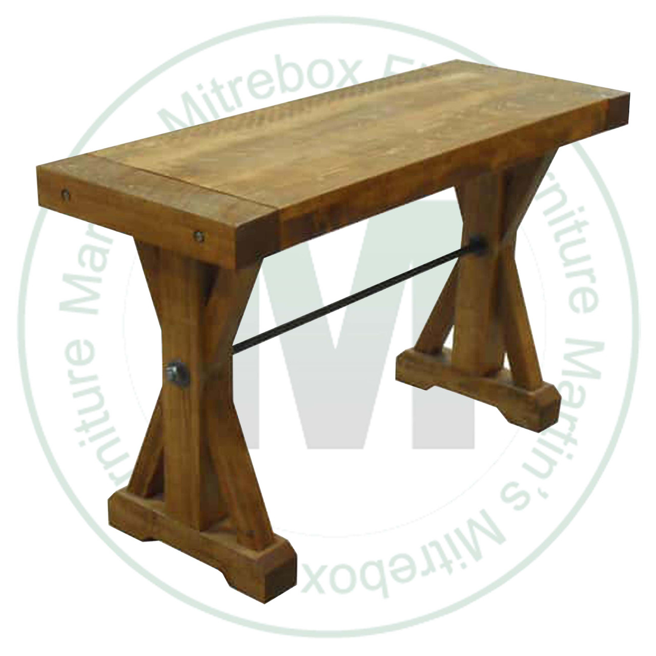 Maple Klondike Sofa Table 18''D x 48''W x 30''H