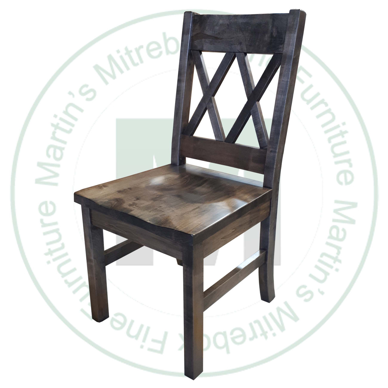 Oak Bonanza Side Chair 17'' Deep x 39'' High x 18'' Wide
