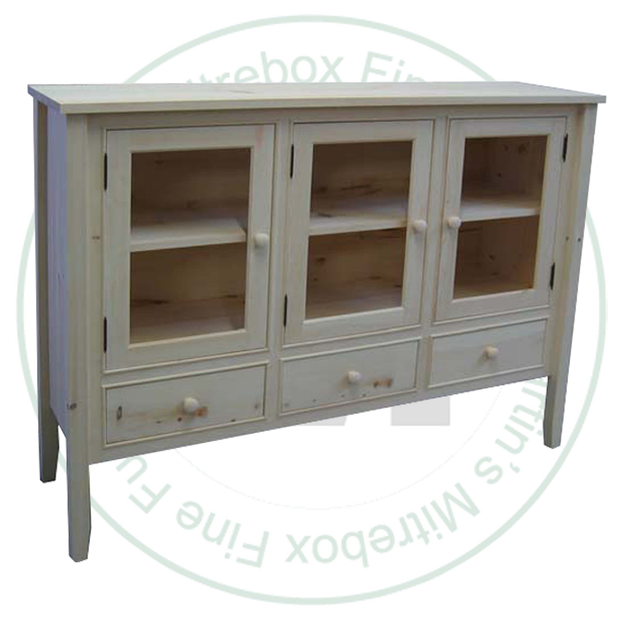 Oak A Series Sideboard 46''H x 60''W x 18''D
