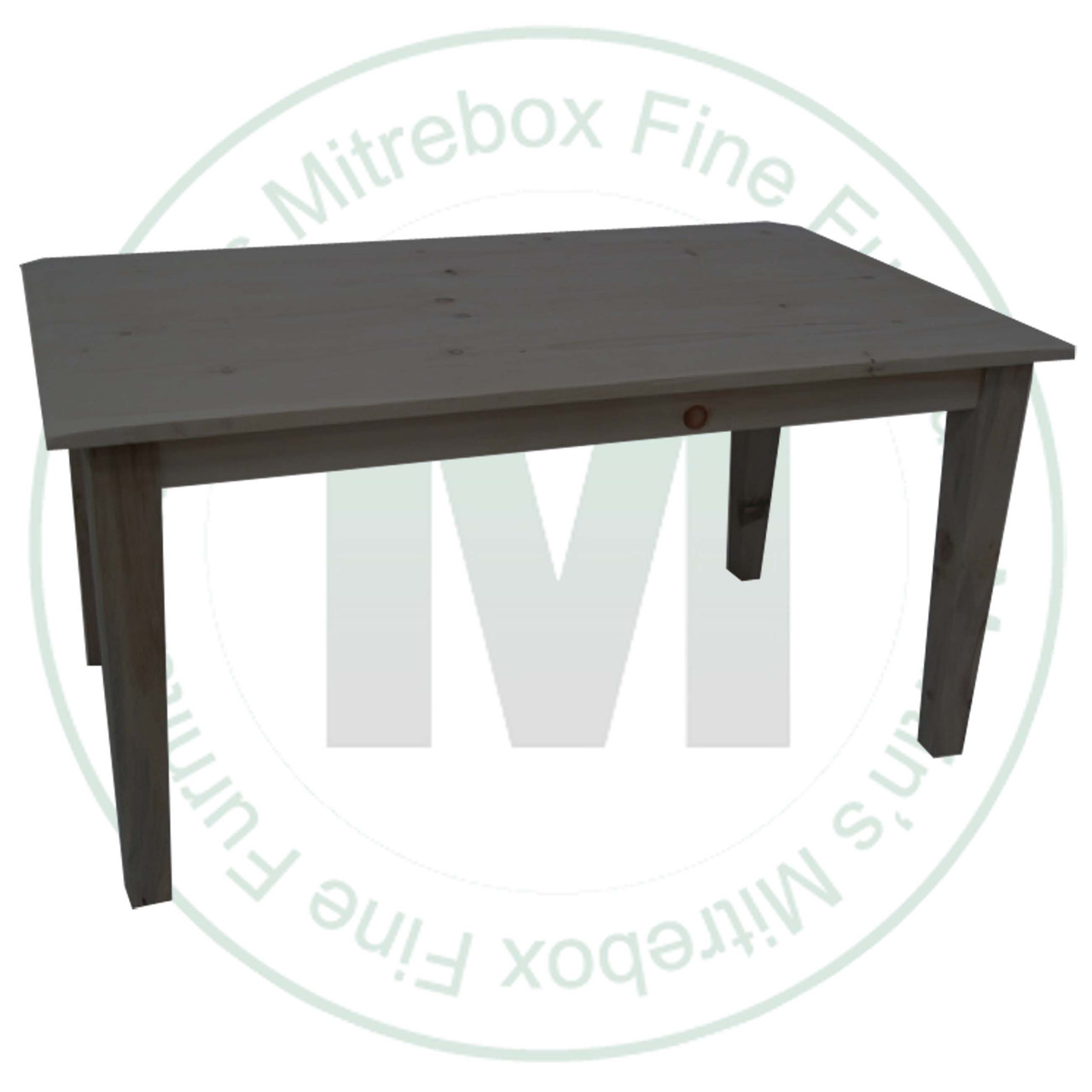 Wormy Maple Nith River Rustic Harvest Table 42''D x 48''W x 30''H