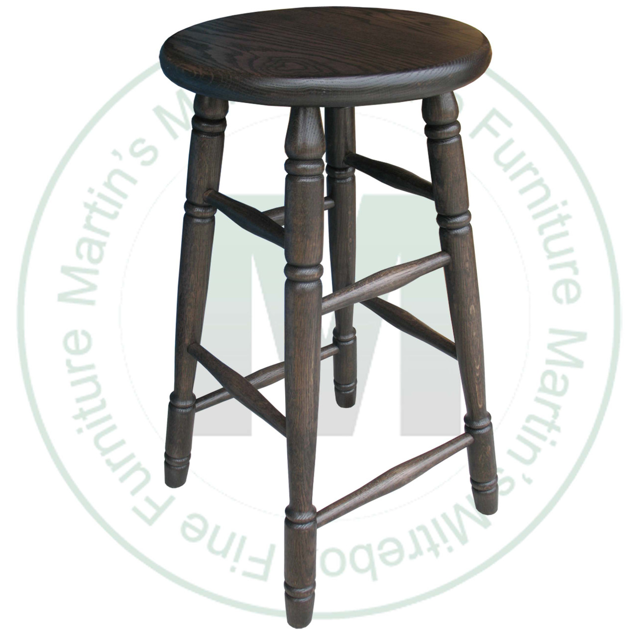 Maple 26'' Heavy Stool With Swivel