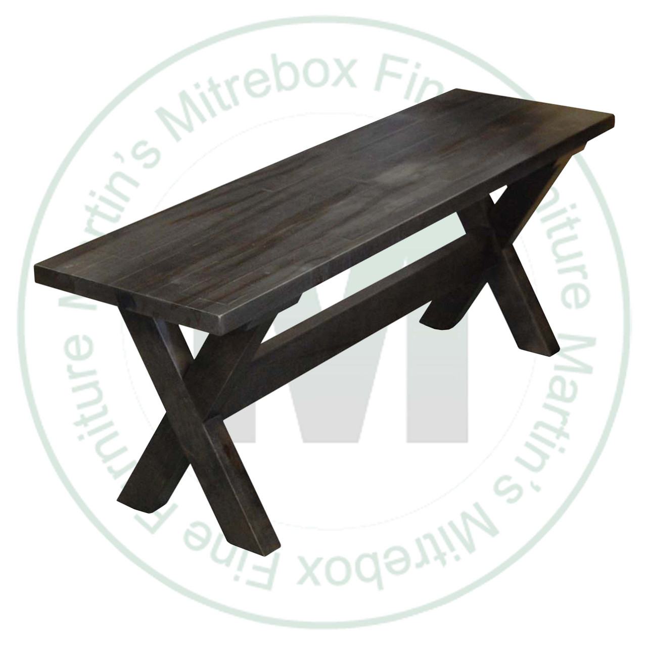 Oak Muskoka Bench 16''D x 54''W x 18''H