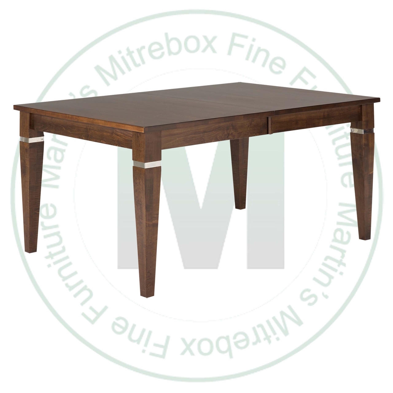 Maple Gateway Solid Top Harvest Table 42''D x 120''W x 30''H Table And 2 - 16'' Extensions