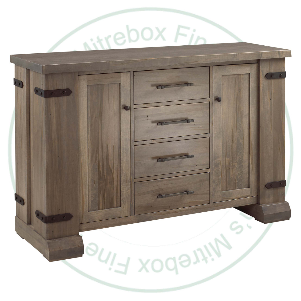 Oak Acton Central Sideboard 19''D x 60''W x 40''H