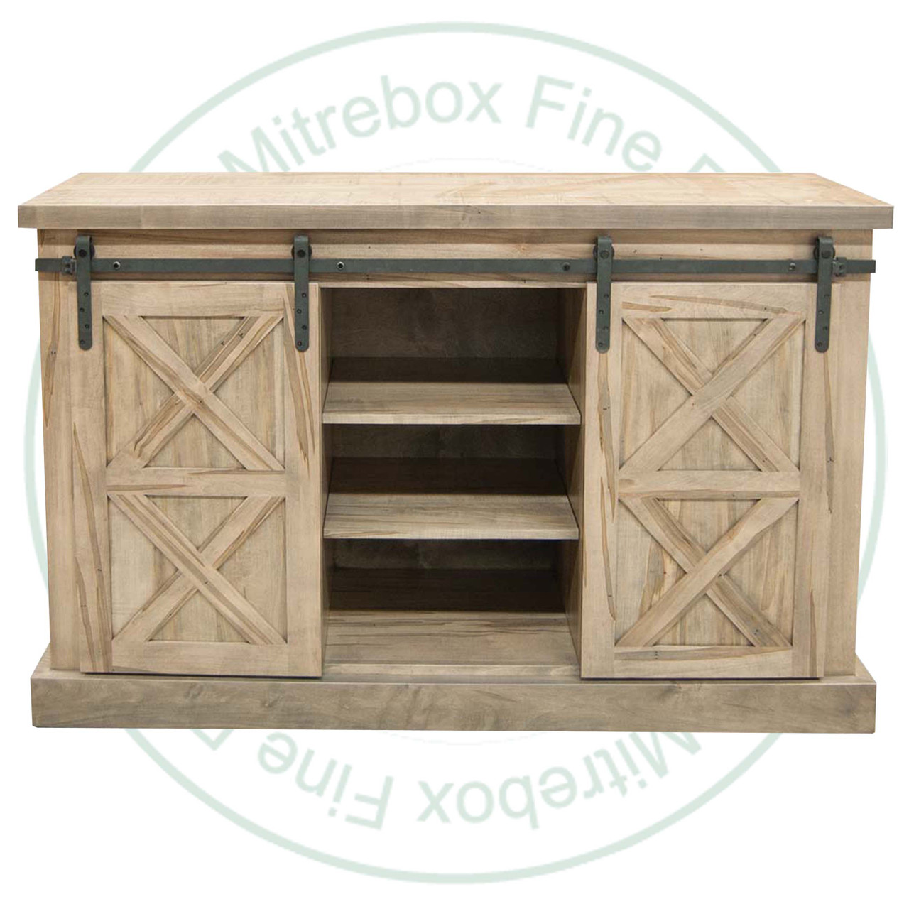 Oak Barnboard Sideboard 20''D x 63''W x 40''H