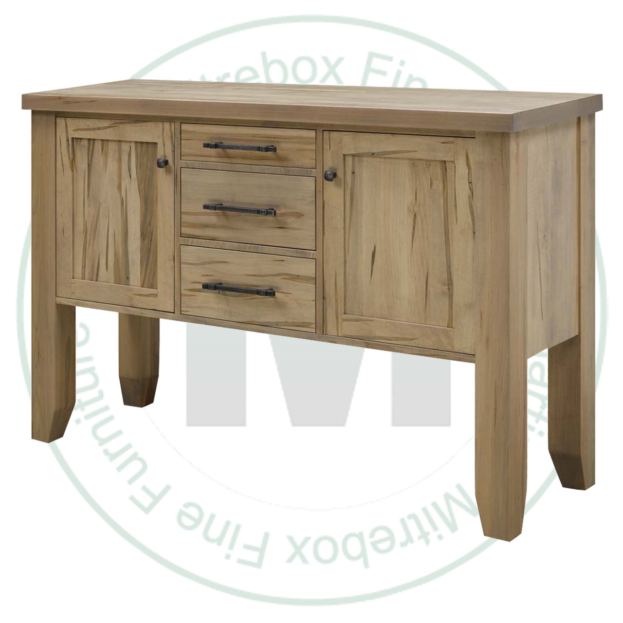 Oak Mansfield Sideboard 19''D x 60''W x 37''H