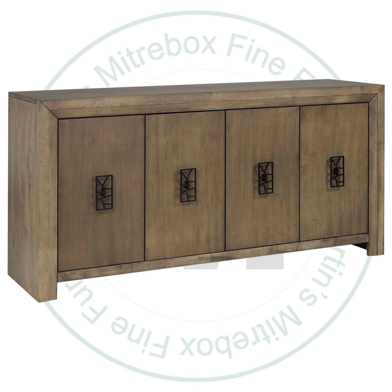 Oak Pearl River Sideboard 19''D x 60''W x 36''H