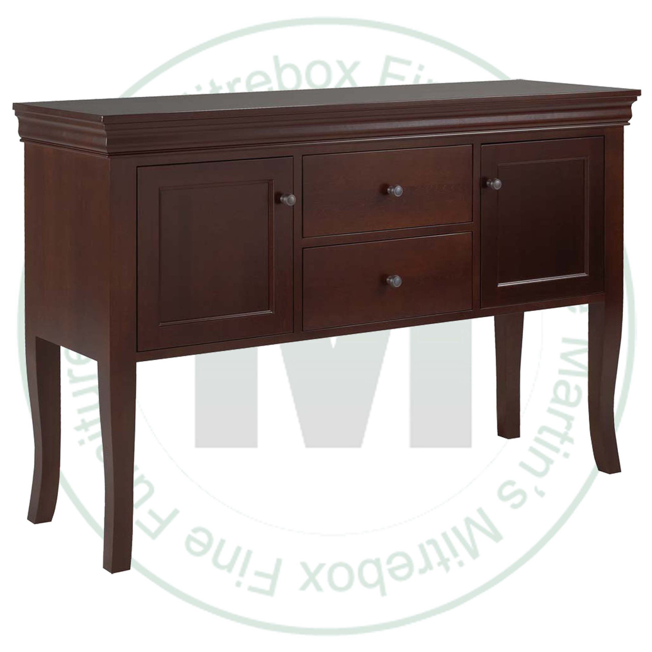 Wormy Maple Victoria Sideboard 19''D x 60''W x 40''H