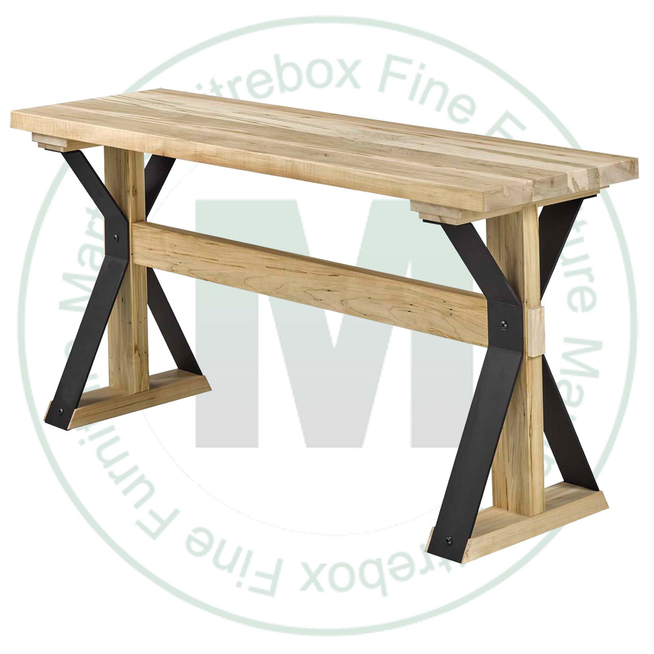 Oak Moorhouse Server 18''D x 48''W x 30''H