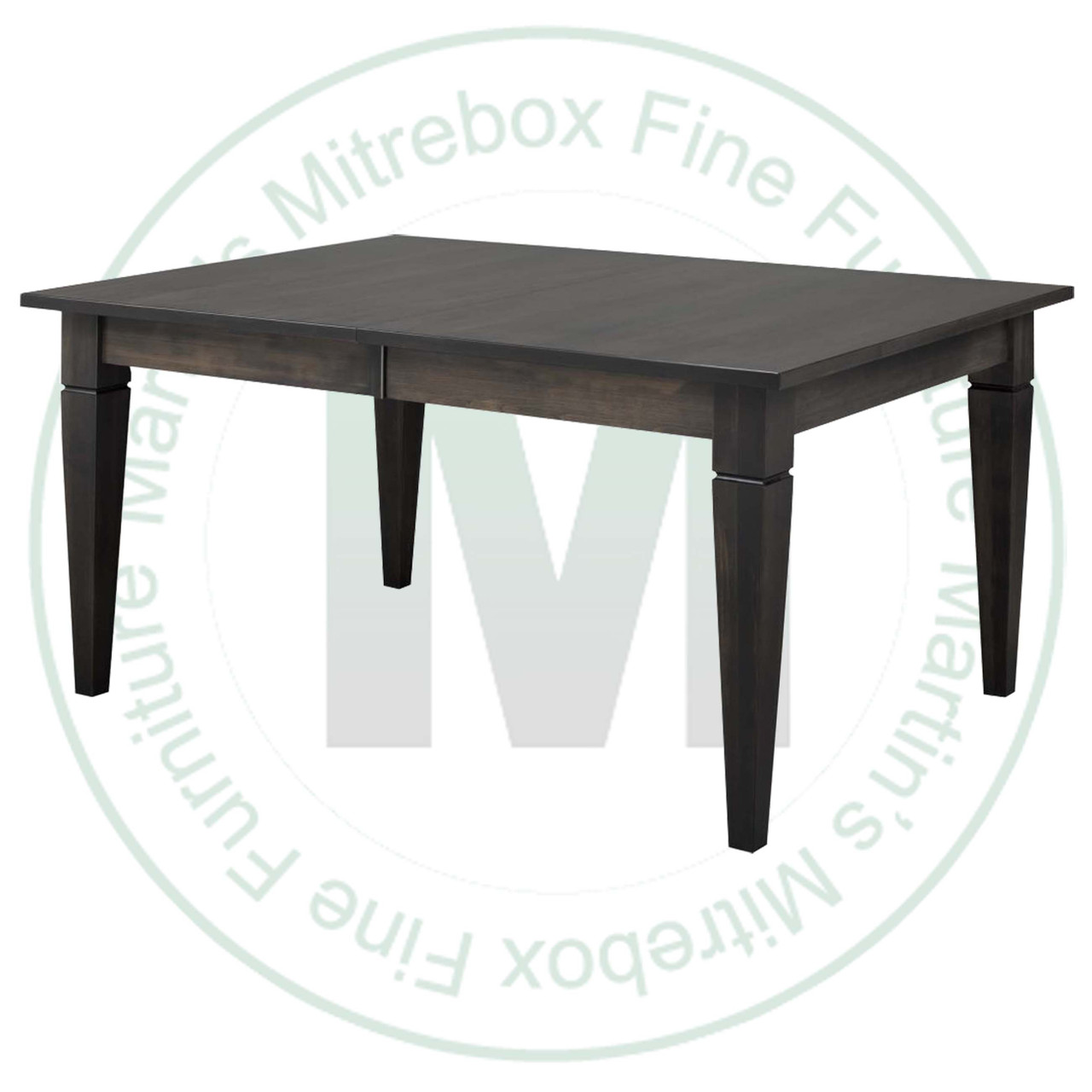 Maple Reesor Extension Harvest Table 36''D x 60''W x 30''H With 3 - 12'' Leaves Table Has 1'' Thick Top