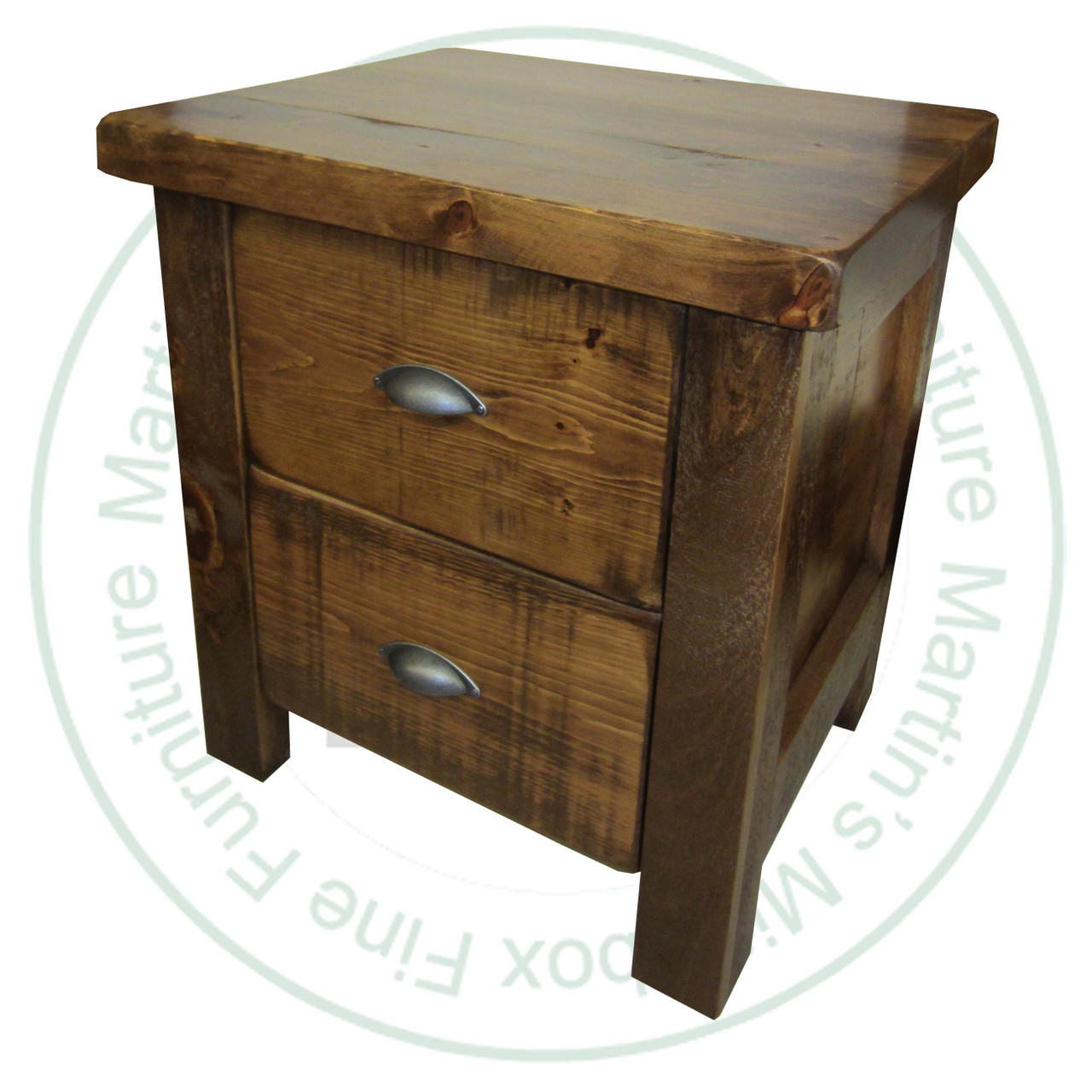 Pine Frontier Nightstand 24''W x 26''H x 18.5''D