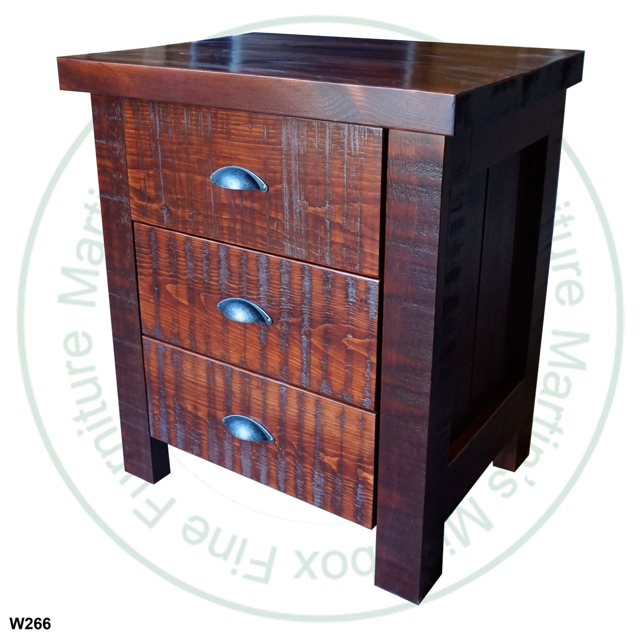 Pine Frontier Nightstand 24''W x 29.5''H x 18.5''D