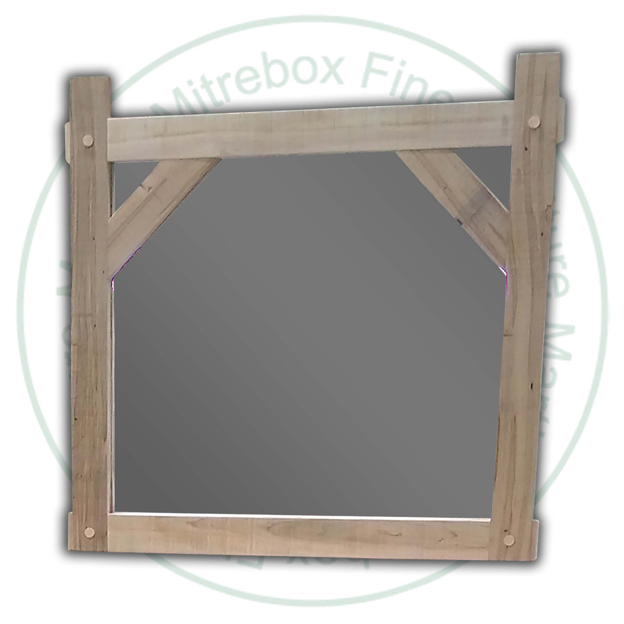 Pine Settlers Dresser Mirror 1''D x 36''W x 35''H