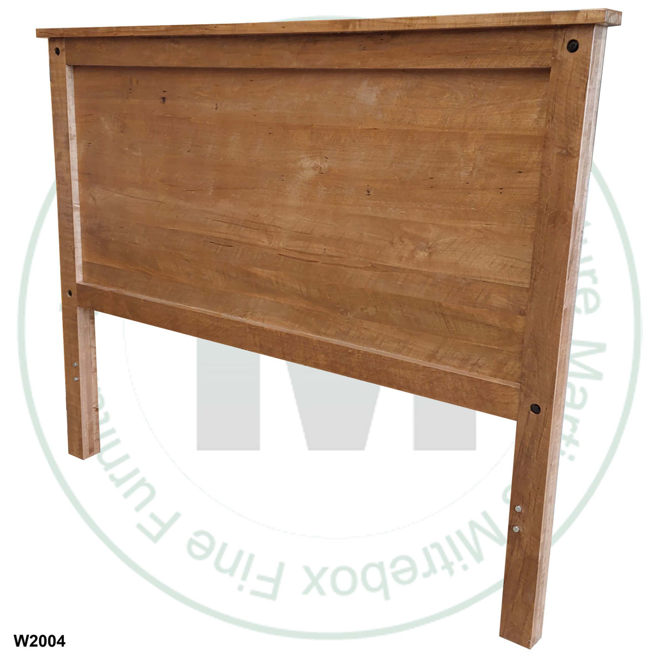 Wormy Maple Adirondack Queen Headboard