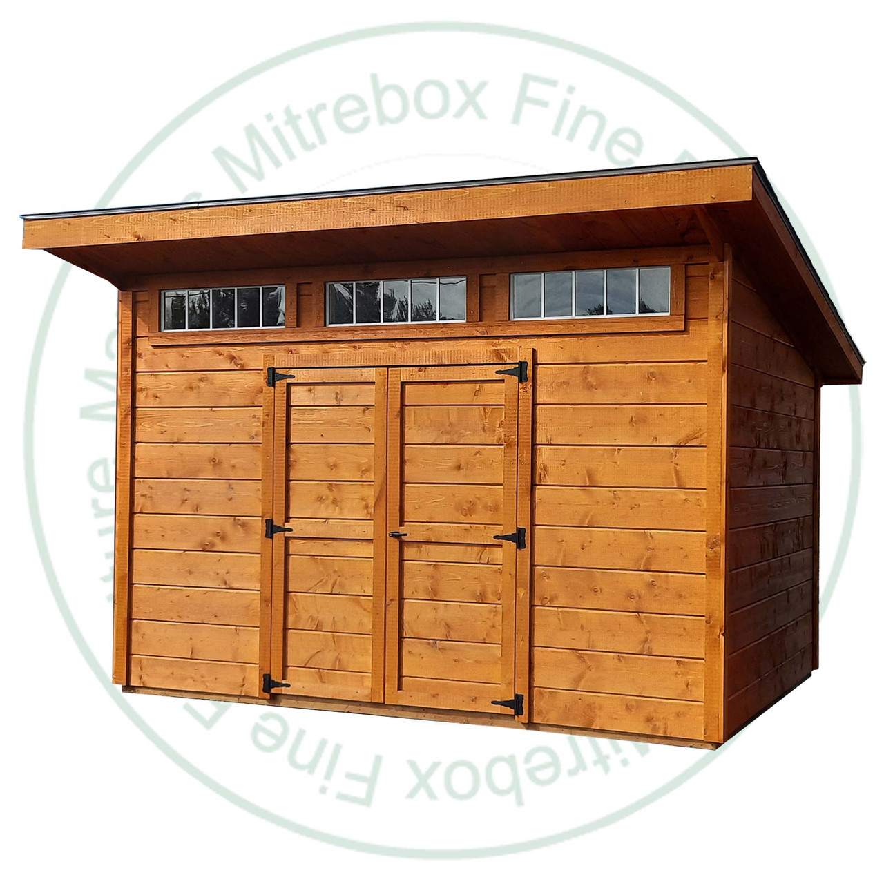 V Match Siding on this shed
