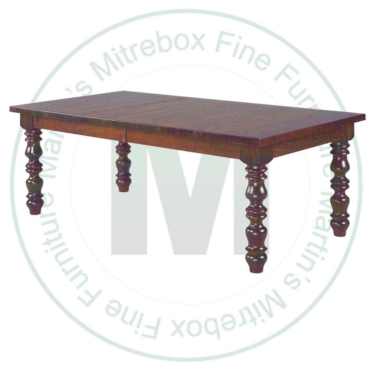 Oak Darius Solid Top Harvest Table 36''D x 48''W x 30''H