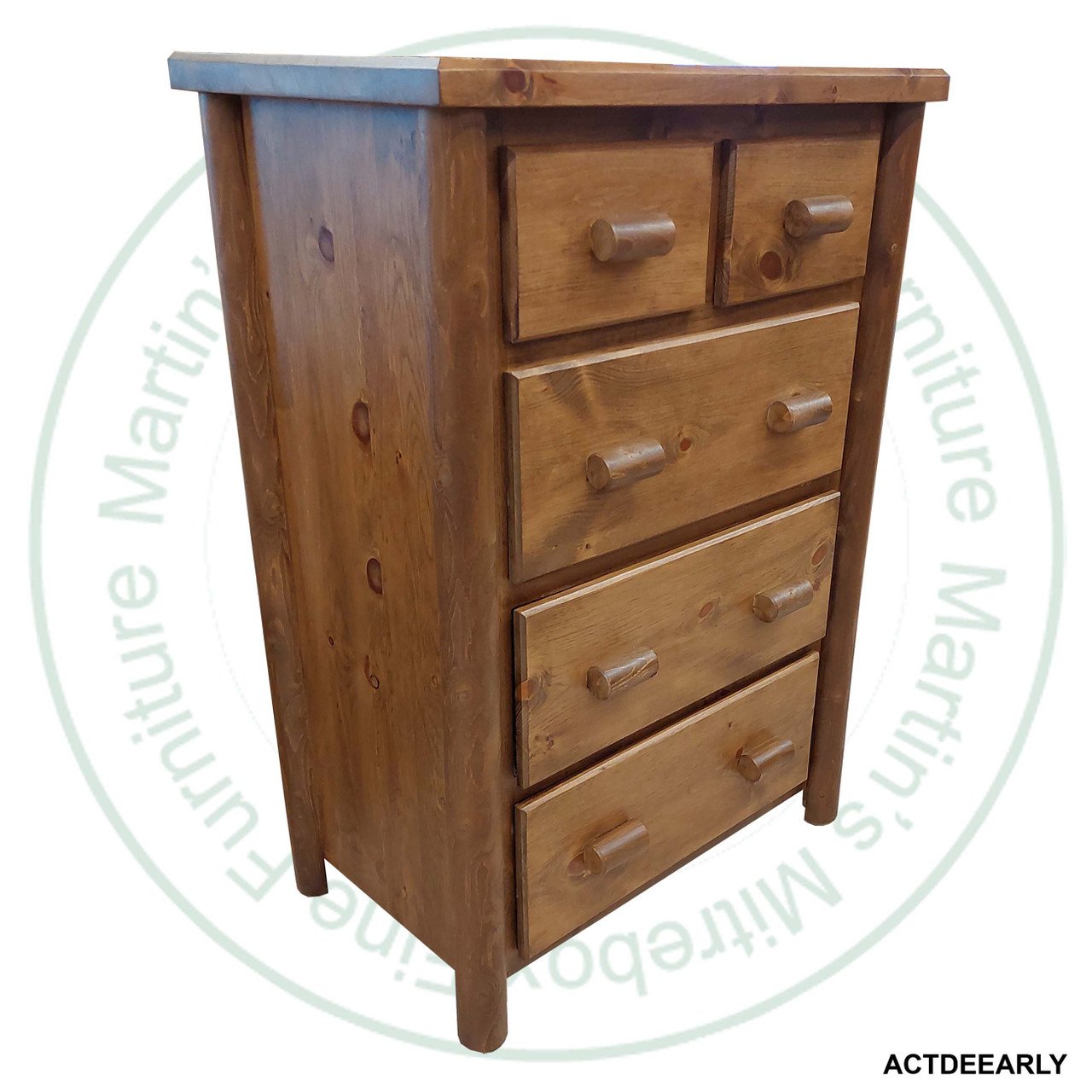 Rocky Valley Log Chest of Drawers