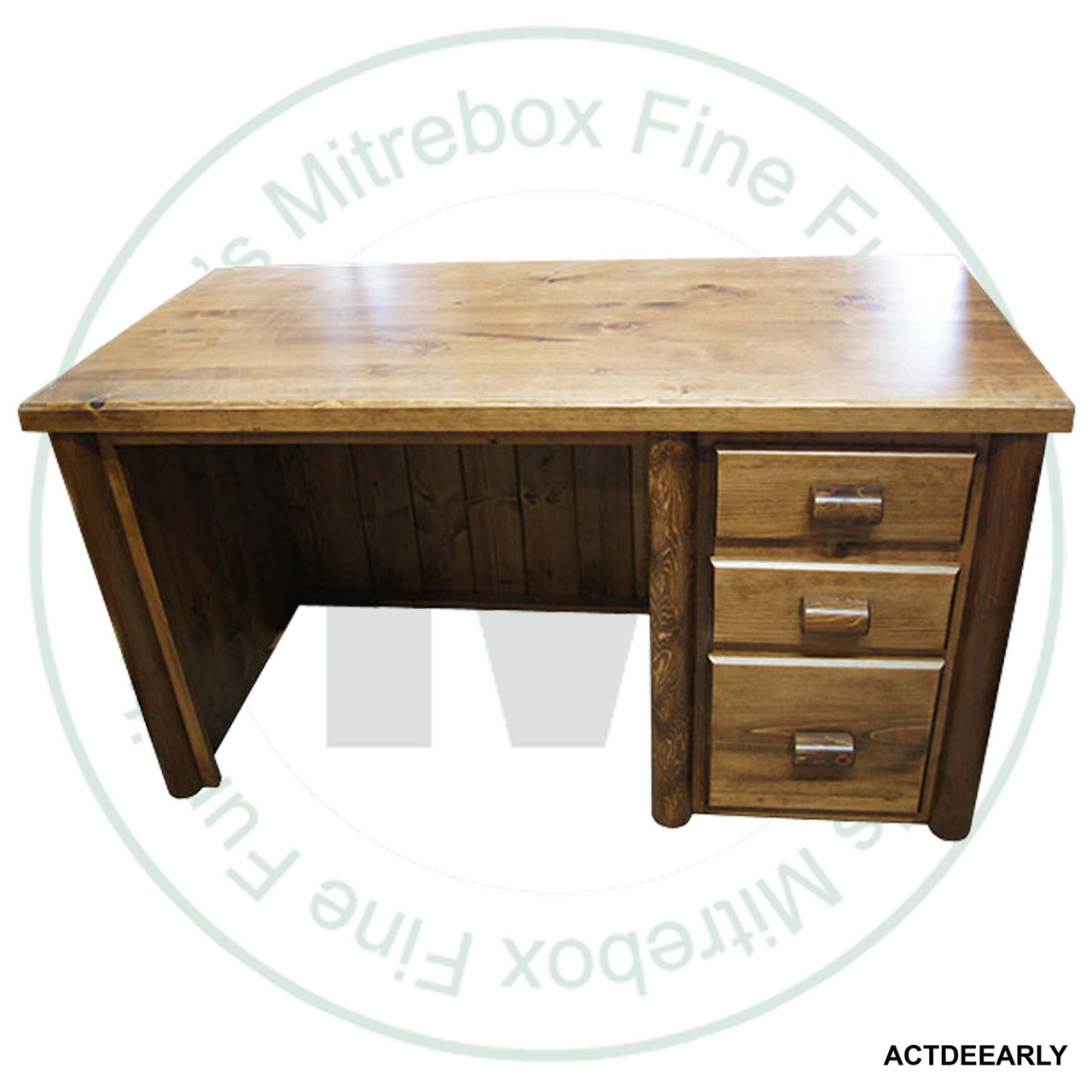 Rocky Valley 3 Drawer Desk