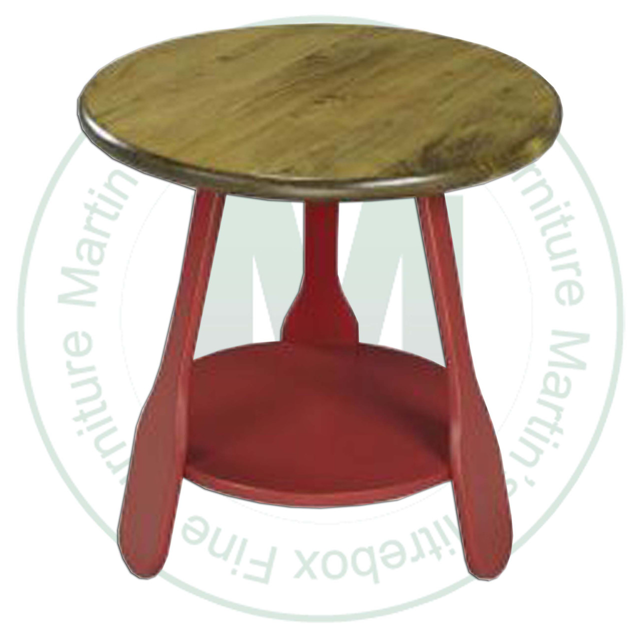 Canoe End Table